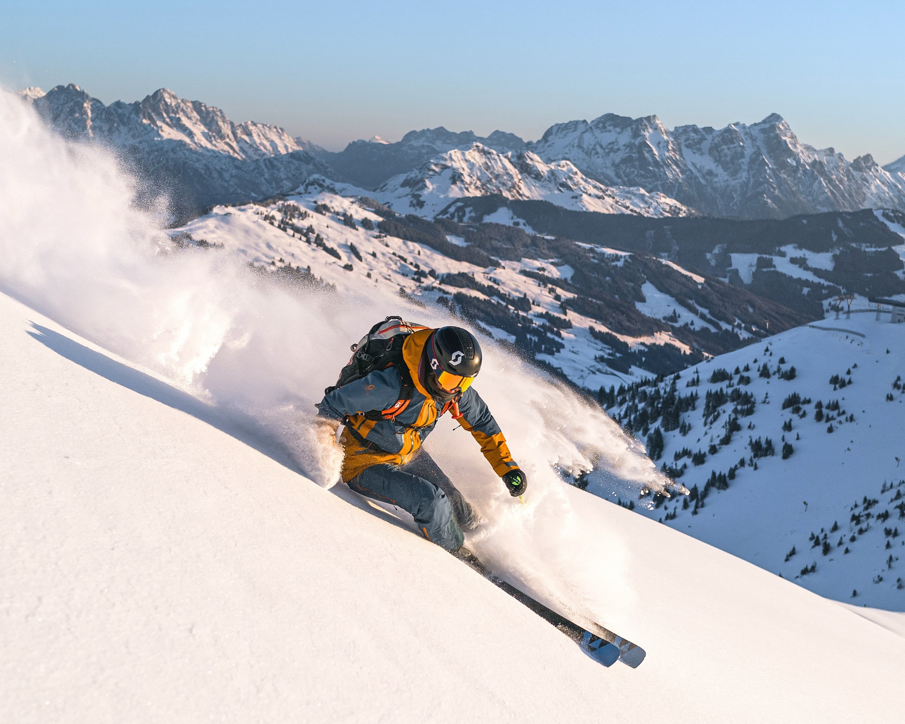 Neve em Skicircus - Saalbach