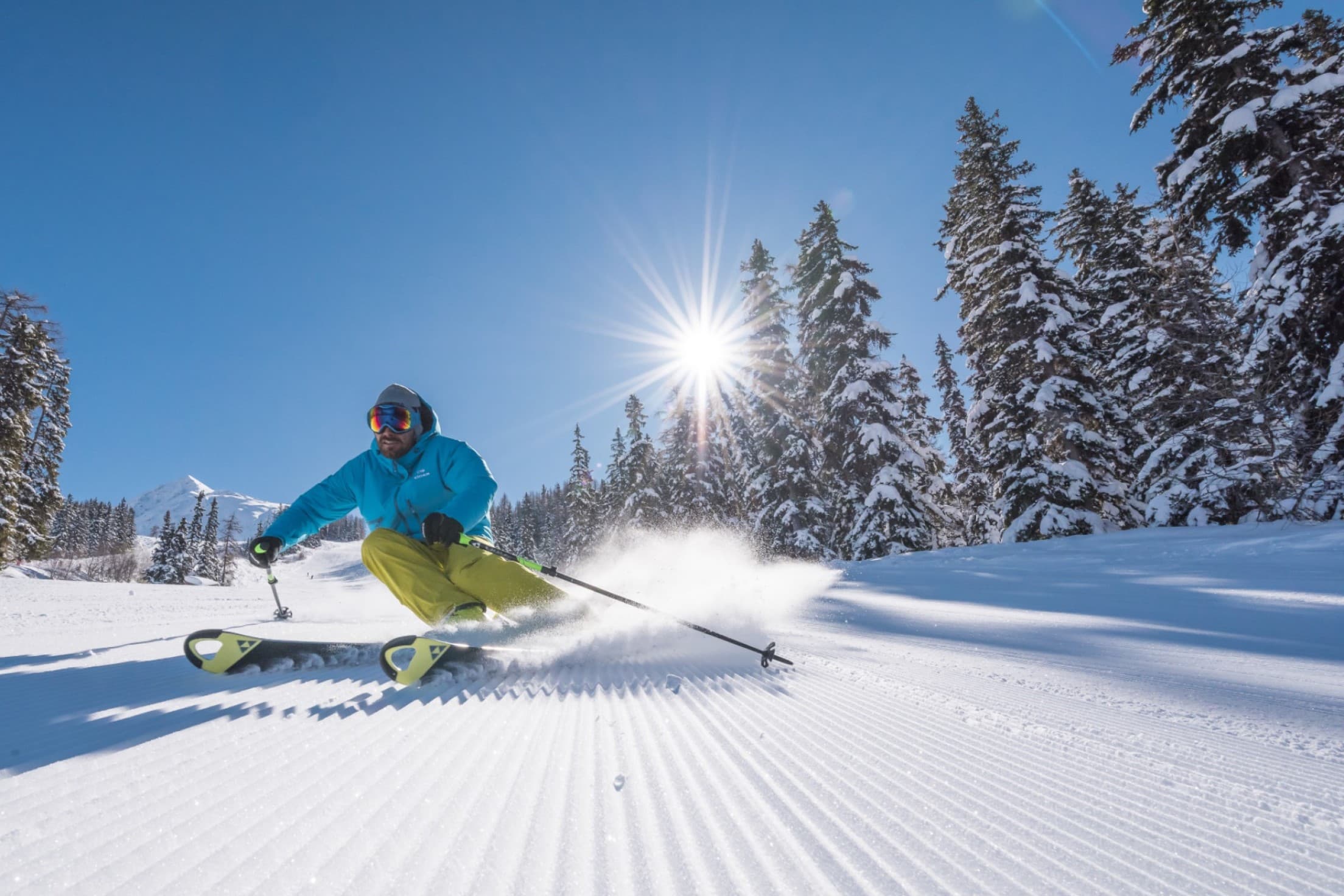 Neve em Les Arcs 2000 - Paradiski